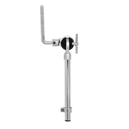 Front. Gibraltar Hardware - Medium Ultra Adjust Tom Arm, 10.5mm Diameter L-Rod with Ultra Adjust Positioning Joint for Mounting and Tom Placement.