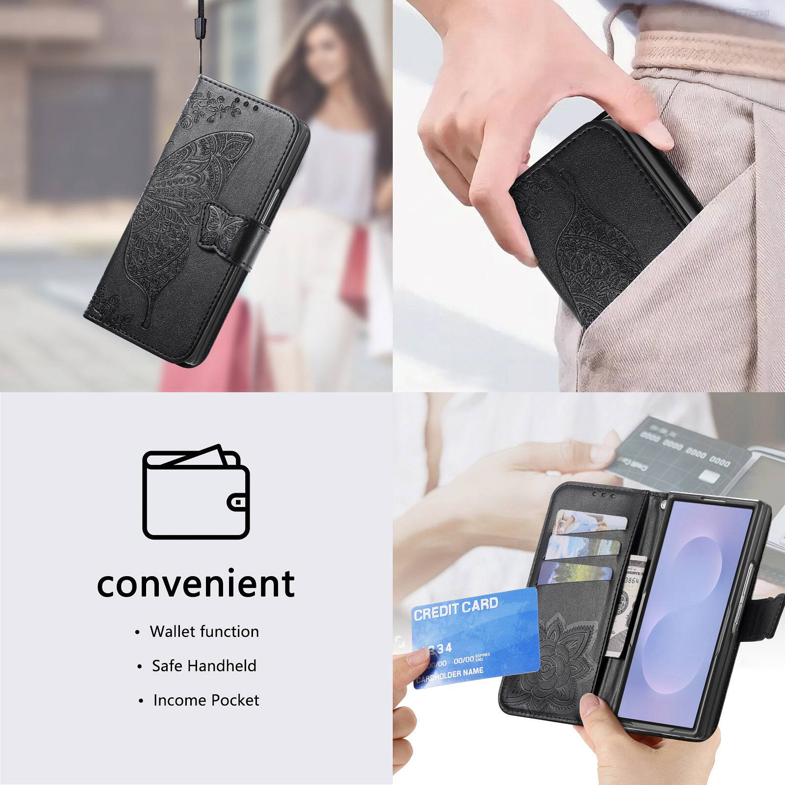 -000 0000 0000 -O 0000 convenient Wallet function Safe Handheld Income Pocket CREDIT CARD 234 4 10 30.00 00/00 NAME CARDHOLDER SNA
