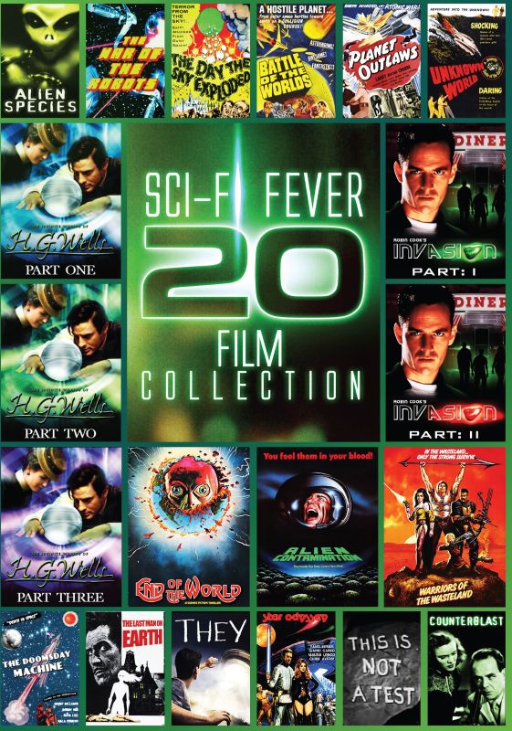  Sci-Fi Fever: 20 Movies [4 Discs] [DVD]