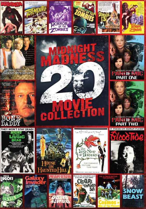  Midnight Madness: 20 Movies [4 Discs] [DVD]