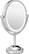 Angle. Conair - 1X/7X Oval Chrome Incandescent Lighted Mirror - Silver.
