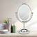 Alt View 15. Conair - 1X/7X Oval Chrome Incandescent Lighted Mirror - Silver.