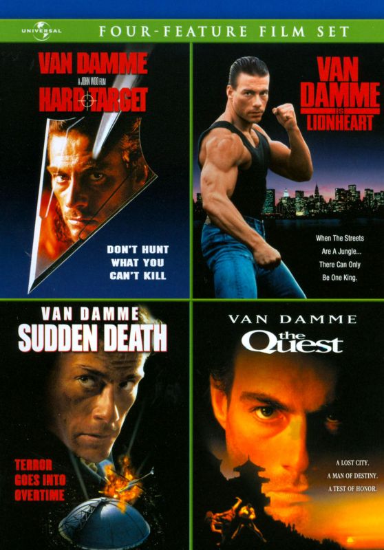  Van Damme Four-Feature Film Set [2 Discs] [DVD]