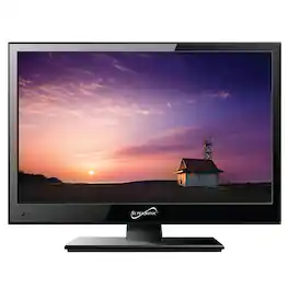 Supersonic - 15.6" 12 Volt ACDC Widescreen LED HDTV with USB and HDMI