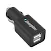 Front. Energizer - Energizer Ultimate Dual USB Car Charger – 2.1 AMP Rapid Charge with LED Indicator and Universal 12V Plug.