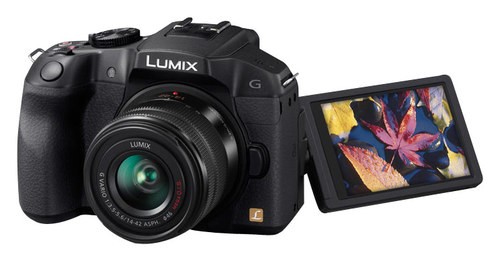 Best Buy: LUMIX DMC-G6 Digital Compact System Camera with LUMIX G VARIO 14-42mm Lens Black DMC-G6KK
