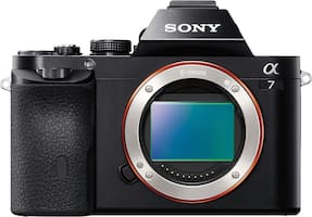Sony - Alpha a7 Full –Frame Mirrorless Camera (Body Only) - Black - Front_Zoom