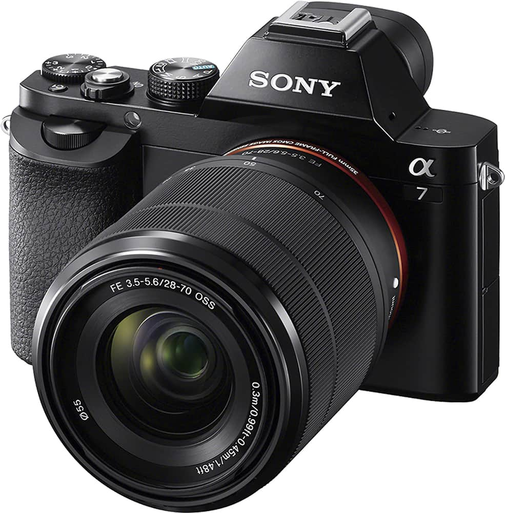 Best Buy: Sony Alpha a7 Full-Frame Mirrorless Camera with 28-70mm Lens ...