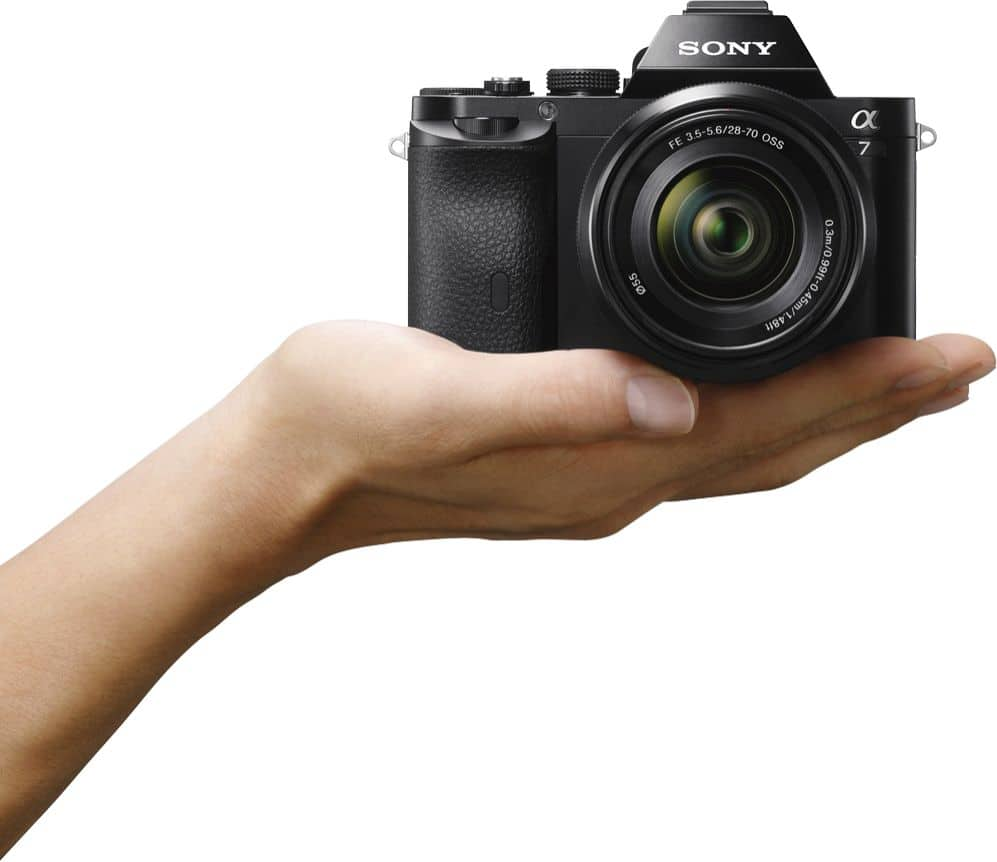 Best Buy: Sony Alpha a7 Full-Frame Mirrorless Camera with 28-70mm