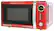 Front. Nostalgia - Retro Series 0.7 Cu. Ft. Compact Microwave - Red.