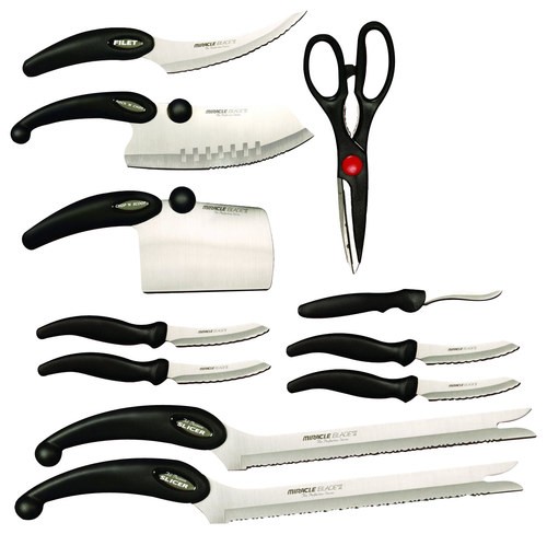 Best Buy: Miracle Blade III Perfection Series 11-Piece Knife Set Steel  9IM3RBXST2