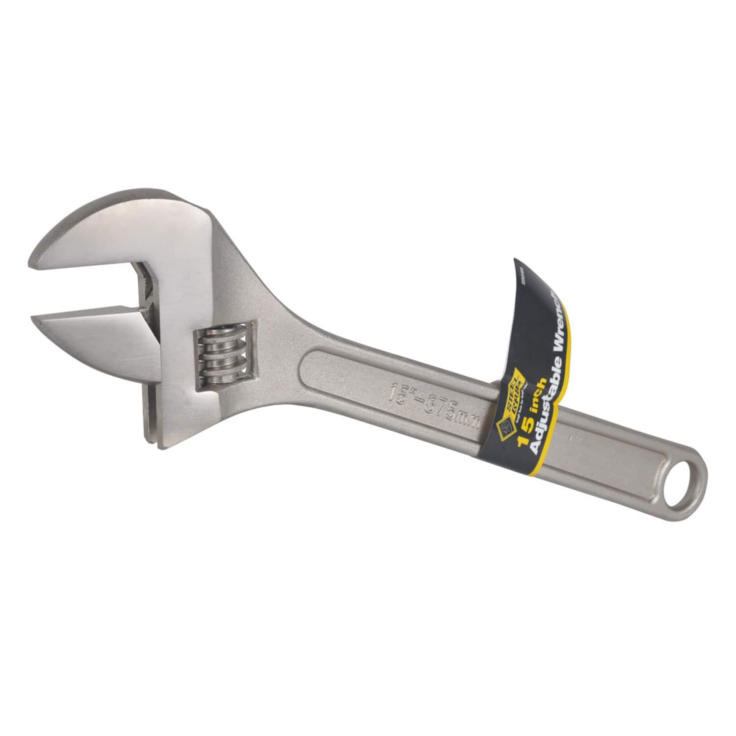 Steel Grip - Adjustable Wrench 15 in. L 1 pc