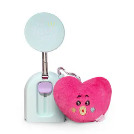 iOttie - with BT21 Treker Magnetic Travel Phone Mount with Carabiner (TATA) - MagSafe Stand for Travel - Mint