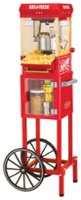 Nostalgia KPM200CART Vintage 2.5-Ounce Popcorn Cart - 45 Inches Tall - Red - Angle_Zoom