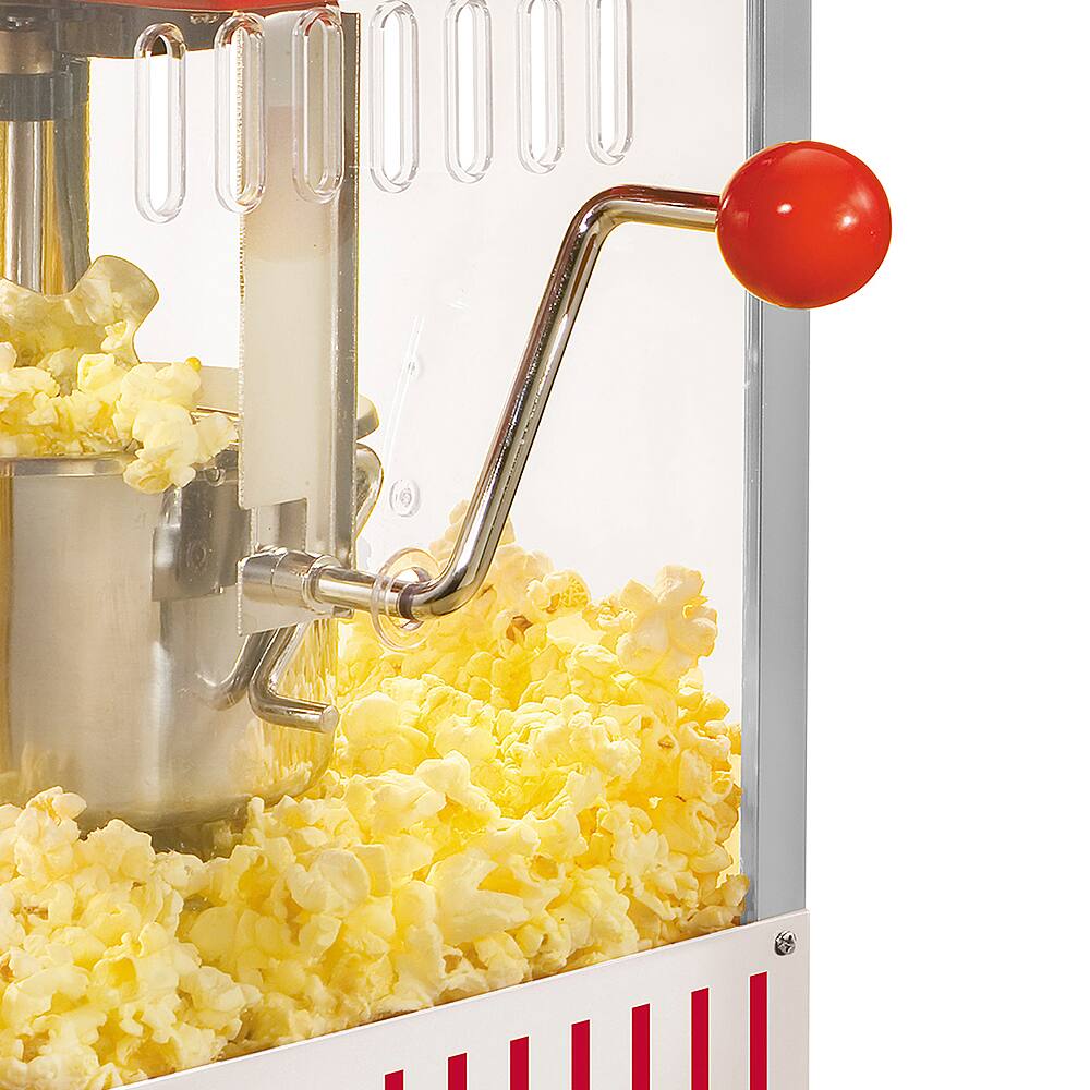 Alt View 12. Nostalgia - Nostalgia KPM200CART Vintage 2.5-Ounce Popcorn Cart - 45 Inches Tall - Red.