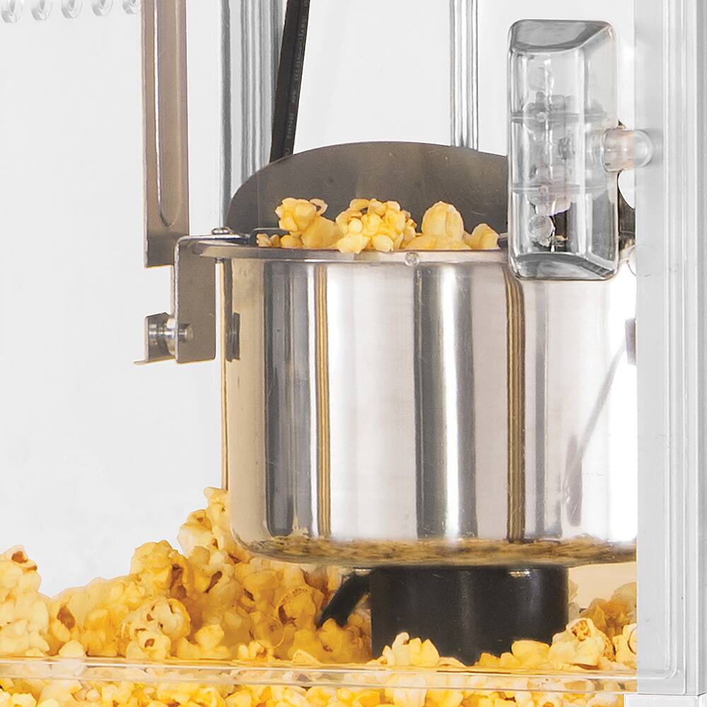 Alt View 13. Nostalgia - Nostalgia KPM200CART Vintage 2.5-Ounce Popcorn Cart - 45 Inches Tall - Red.