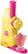 Front Standard. Nostalgia Electrics - Fro-Frutti Frozen Fruit Dessert Maker - Yellow.