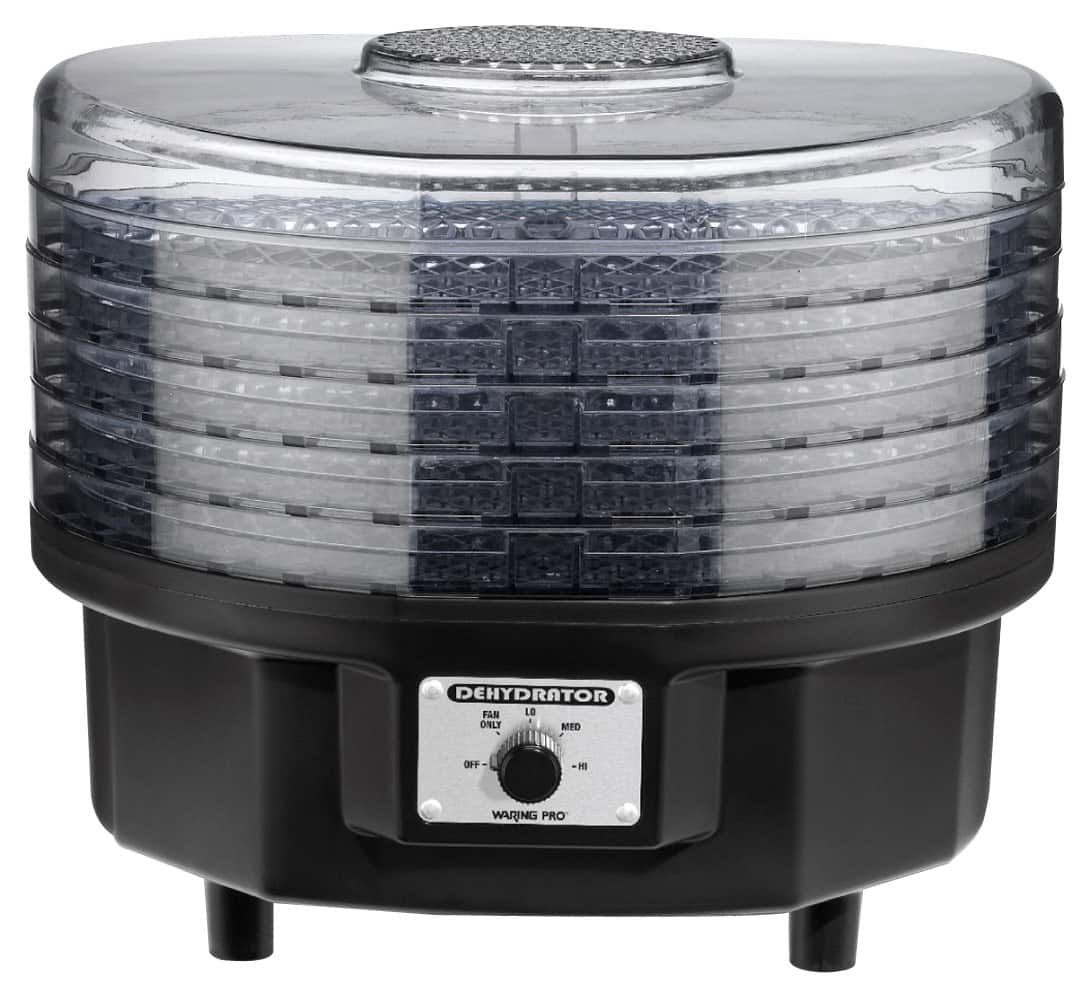Angle. Waring Pro - Food Dehydrator - Black.