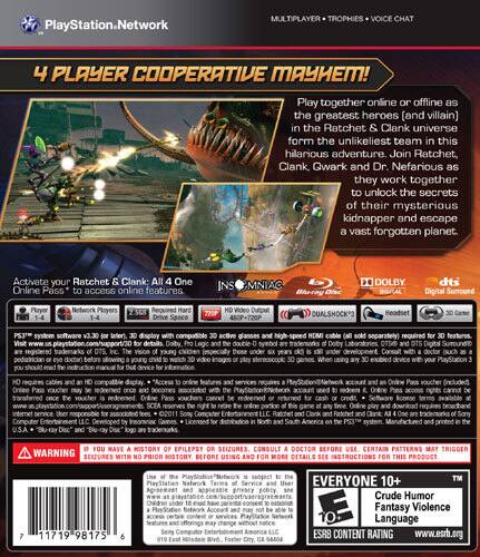 Ratchet & Clank: All 4 One Ps3