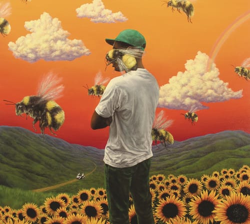 Front. Sony Music - Tyler, The Creator - Flower Boy   - COMPACT DISCS.