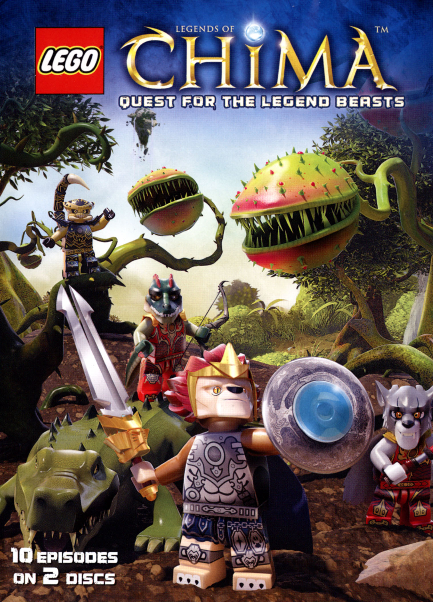 schweizisk Berolige Sobriquette LEGO: Legends Chimas Quest for the Legend Beasts [2 Discs] - Best Buy
