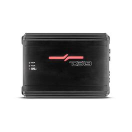 DS18 Audio - ZR 4-Channel Class D Car Amplifier, 4 x 200W RMS at 4 Ohm - Black