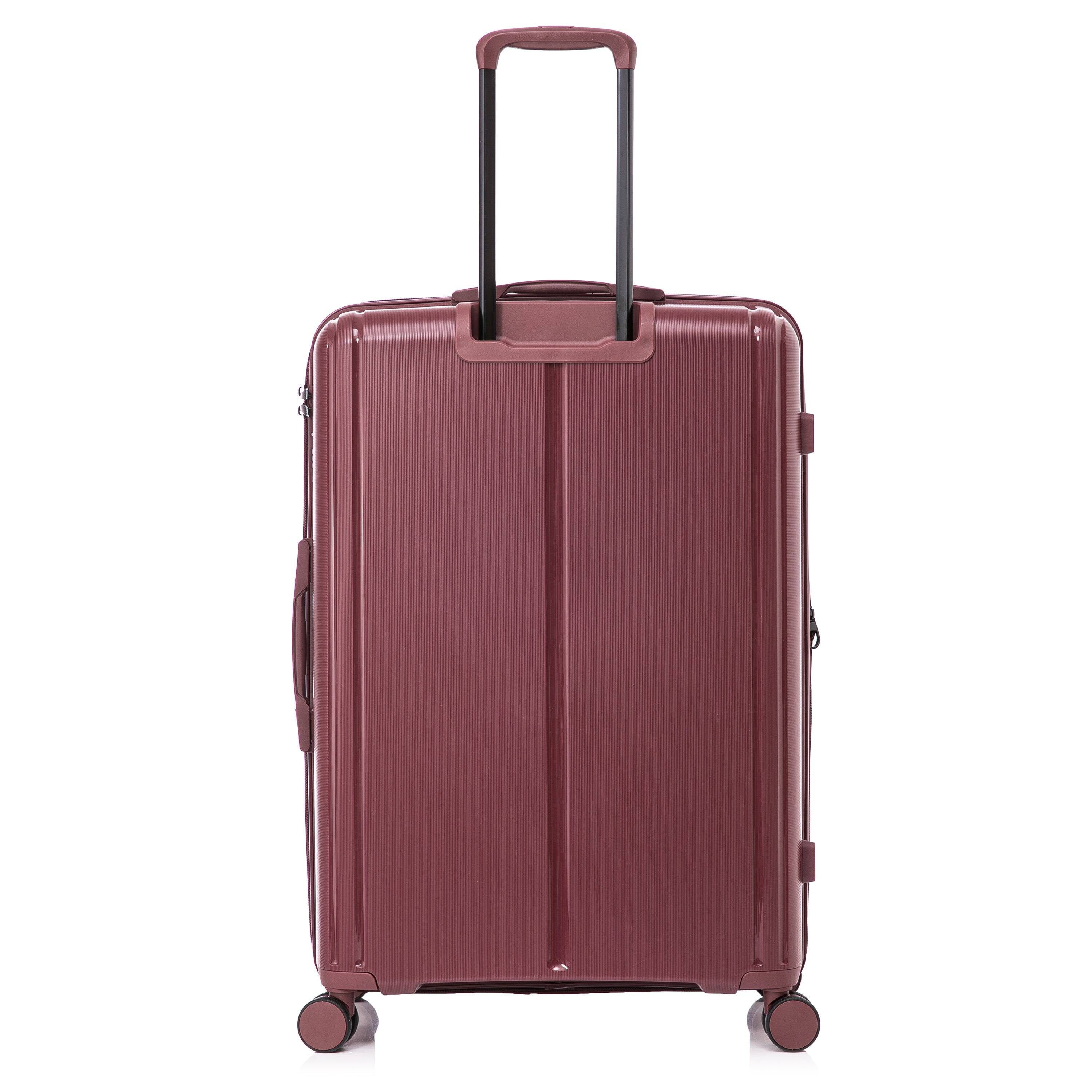 Alt View 1. DUKAP - Airley Lightweight Hardside Spinner Luggage 28" - WINE.