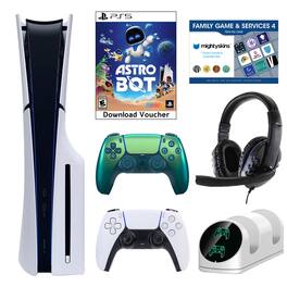 PS5 Slim Astro Bot Console with Accessories, Voucher & Extra DualSense - PlayStation 5