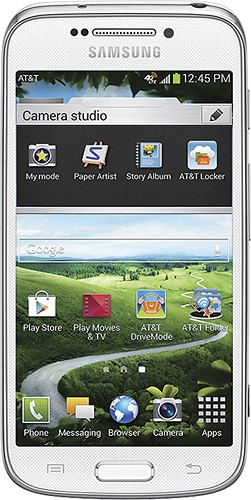  Samsung - Galaxy S4 Zoom 4G Cell Phone - White (AT&amp;T)