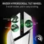 RAZER HYPERSCROLL TILT WHEEL 3 scroll modes, and 4-way scrolling TACTILE-CYCLING MODE FREE-SPIN MODE SMART-REEL MODE -... -... CYCLING INC LMO FACTILE SCROLLING RE FREE-SPIN MODE
