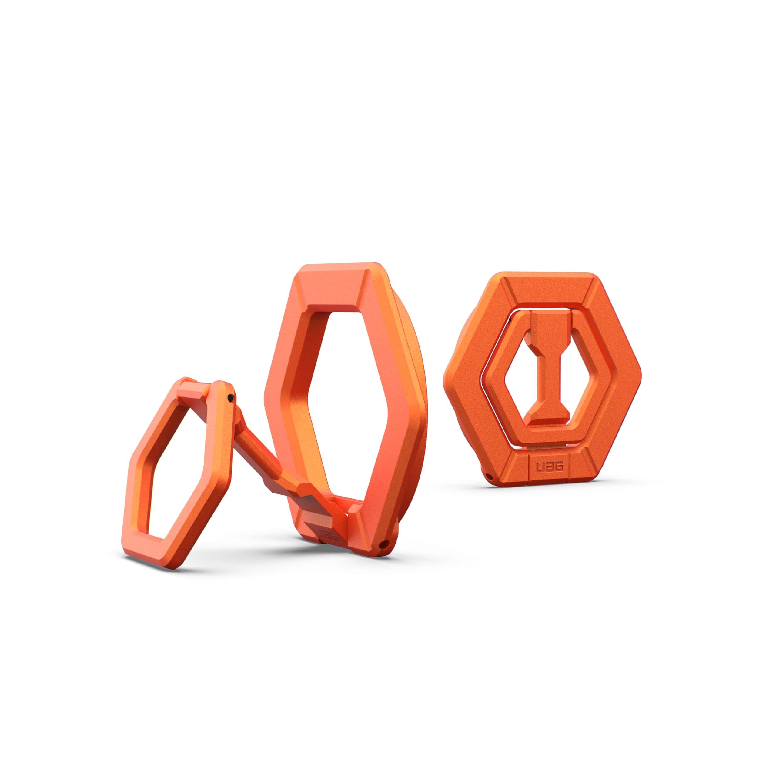 UAG - Magnetic Phone Ring Stand, Universal MagSafe Phone Grip & Stand, Ultra-Strong Magnetic Hold, Premium Zinc, Sturdy - Burnt Orange price history on PriceWatchPro