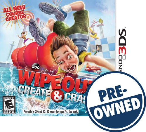  Wipeout: Create &amp; Crash - PRE-OWNED - Nintendo 3DS