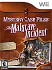 Front Detail. Mystery Case Files: The Malgrave Incident - Nintendo Wii.