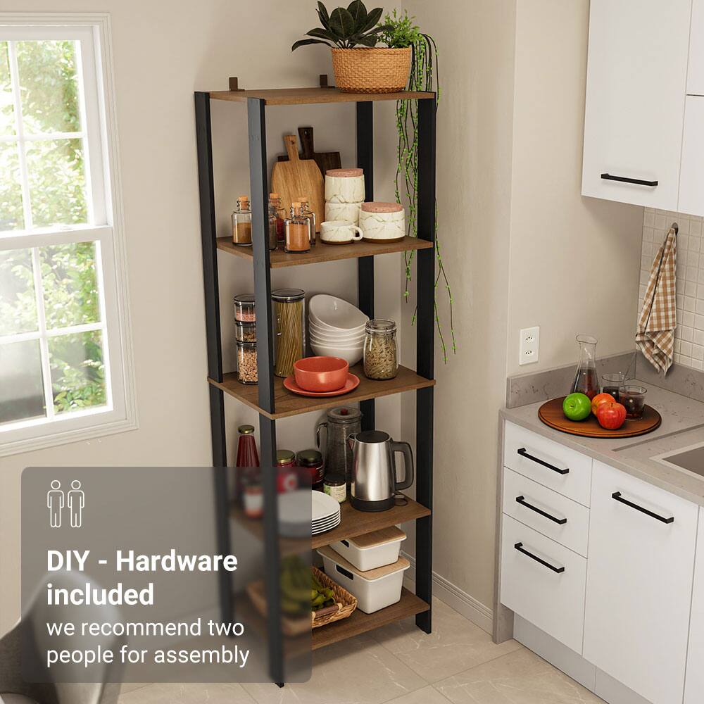 DIY - Hardware included  
we recommend two people for assembly