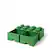 Back. Room Copenhagen - LEGO Storage Brick Drawer 8 - Dark Green.