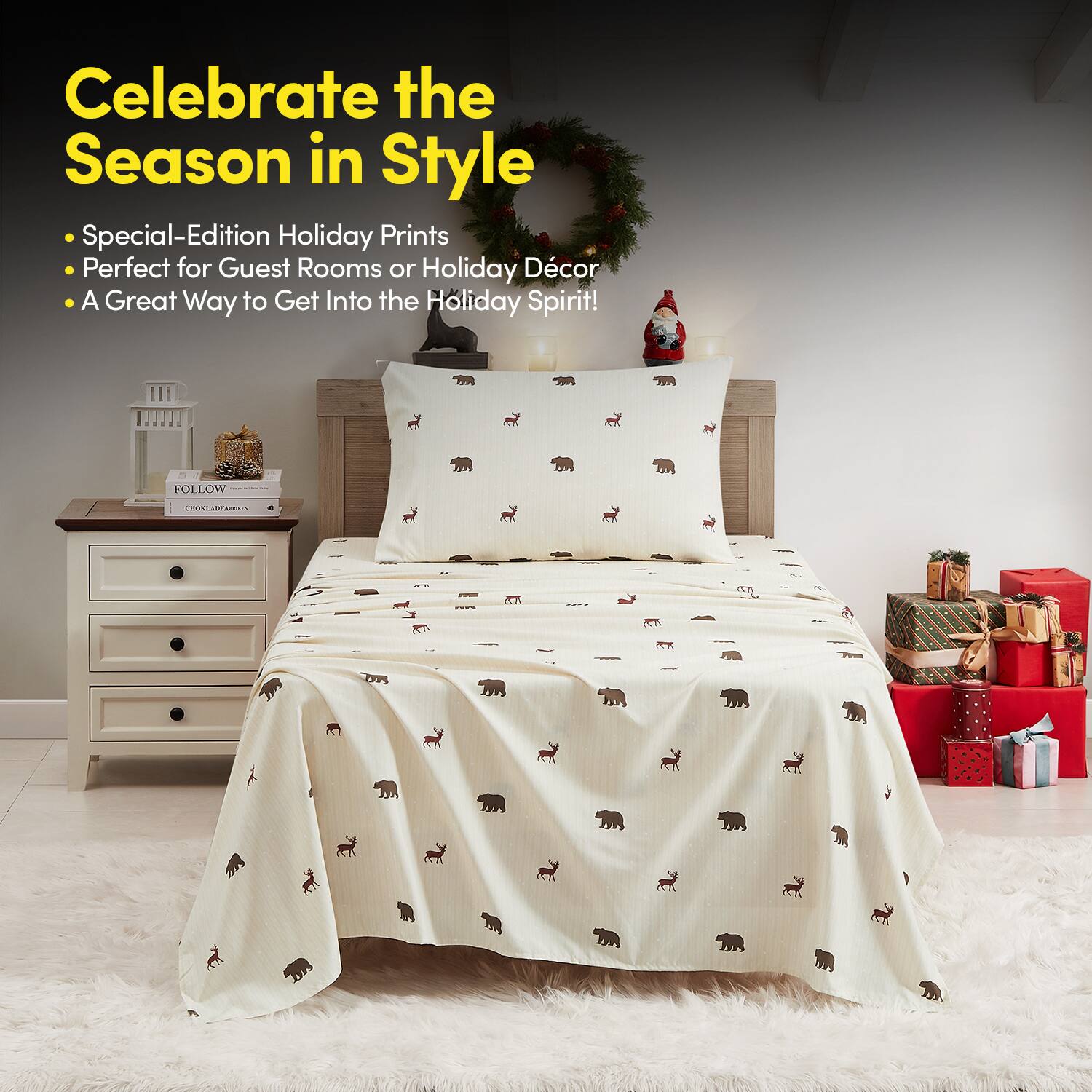 Celebrate the Season in Style

- Special-Edition Holiday Prints
- Perfect for Guest Rooms or Holiday Décor
- A Great Way to Get Into the Holiday Spirit!

FOLLOW
CHRISTIANLAVAGNA