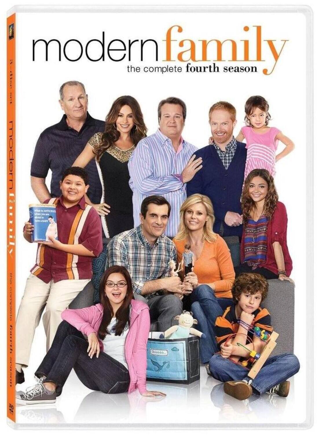 Front. Modern Family: Season 4   - DVD.