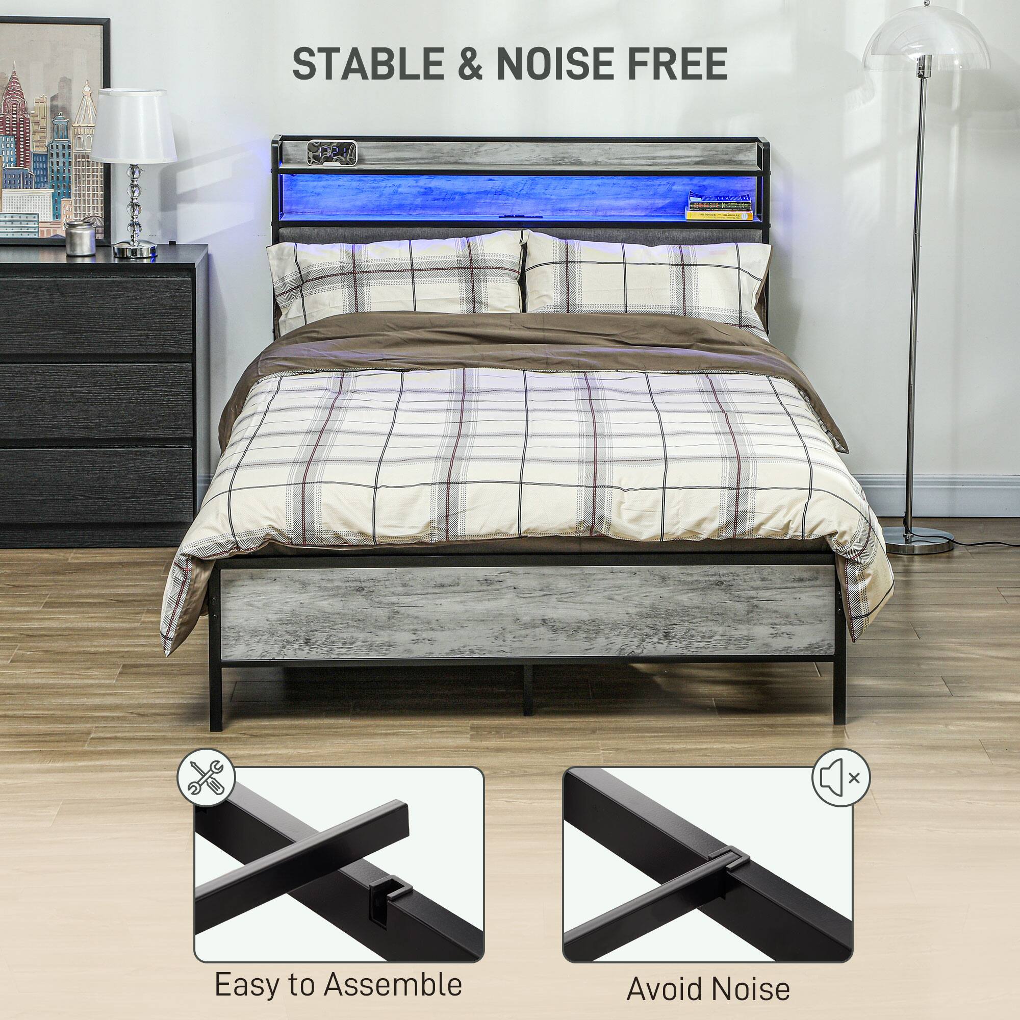 STABLE & NOISE FREE

Easy to Assemble
Avoid Noise
