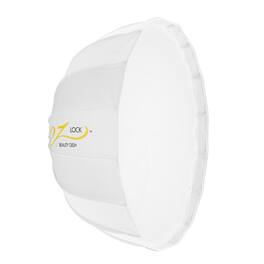Glow - Elegant Pro White EZ-Lock Collapsible Beauty Dish ( Silver Interior, 25")