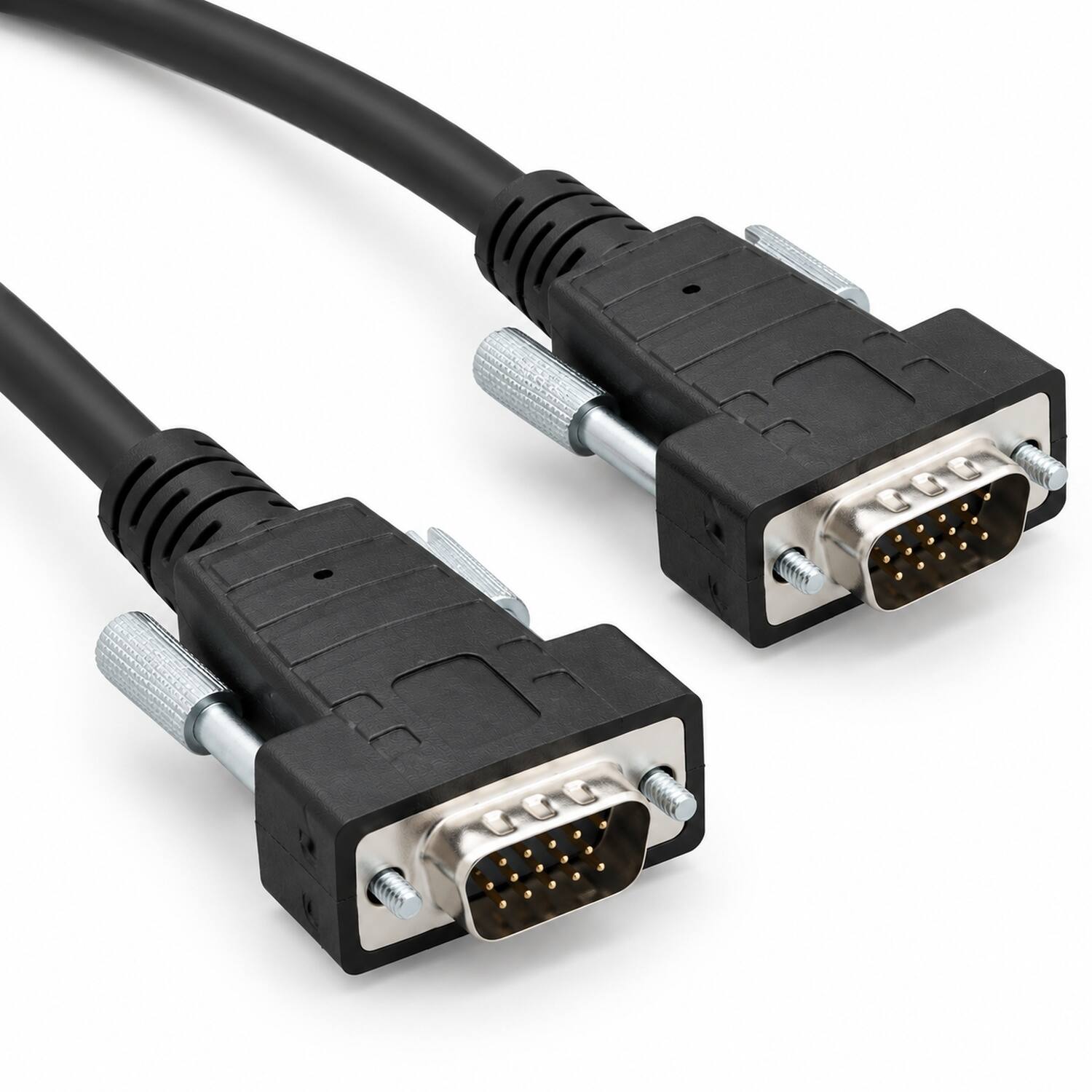 Angle. Sanoxy - 75ft SVGA HD15 M/M Monitor Cable - Black.