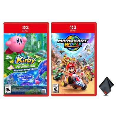 Mario Kart World for Switch 2, Kirby and the Forgotten Land Switch Mario Kart World for Switch 2, Kirby and the Forgotten Land Switch