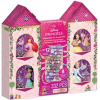 Make It Real - Make It Real: Disney Princess: Castle Style DIY Bracelet Kit,6+ - Front_Zoom