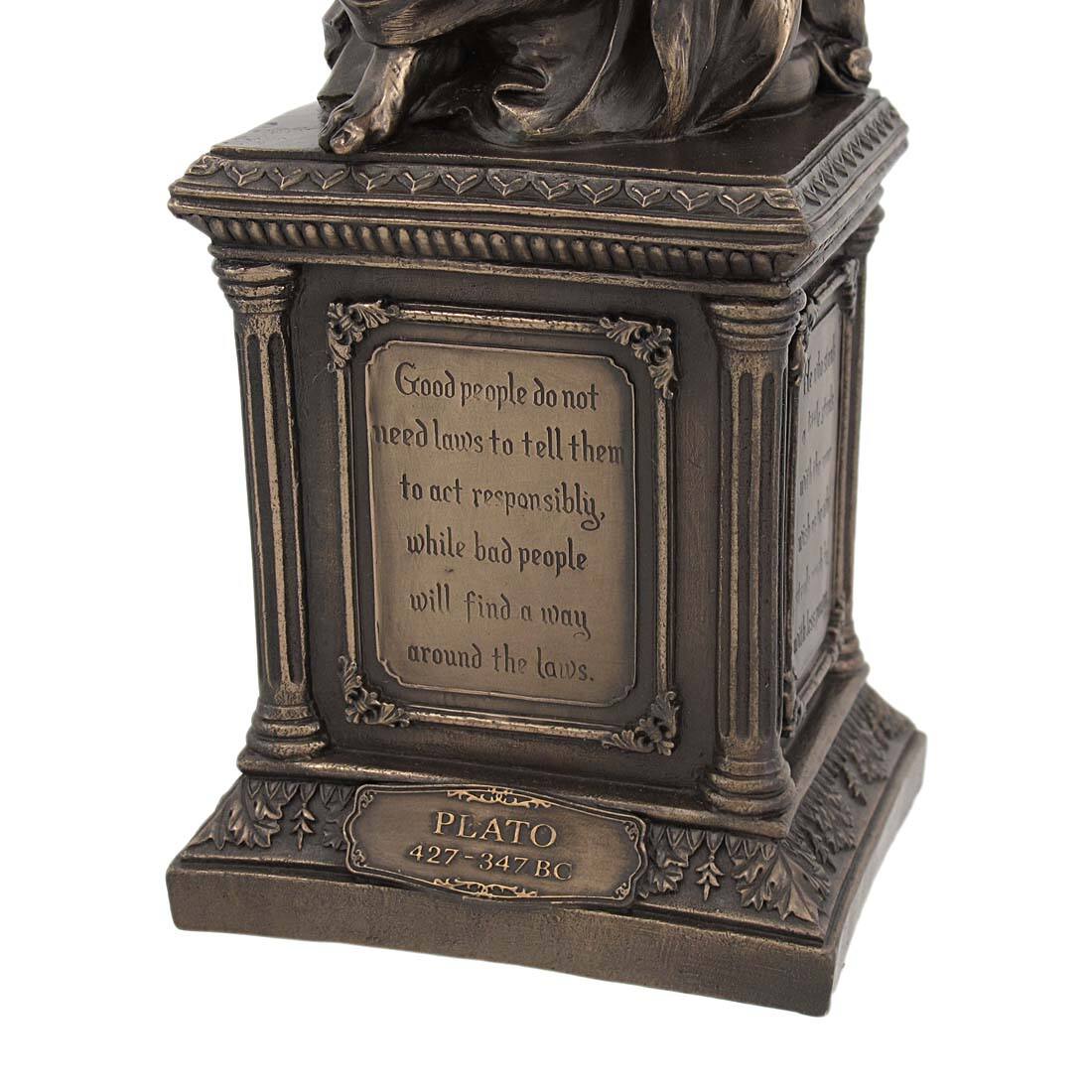 Good people do not need laws to tell them to act responsibly. While bad people will find a way around the laws.

PLATO  
427-347 BC