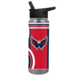 Great American Products - Washington Capitals 24oz. Cool Vibes Jr. Thirst Hydration Water Bottle - Multicolor