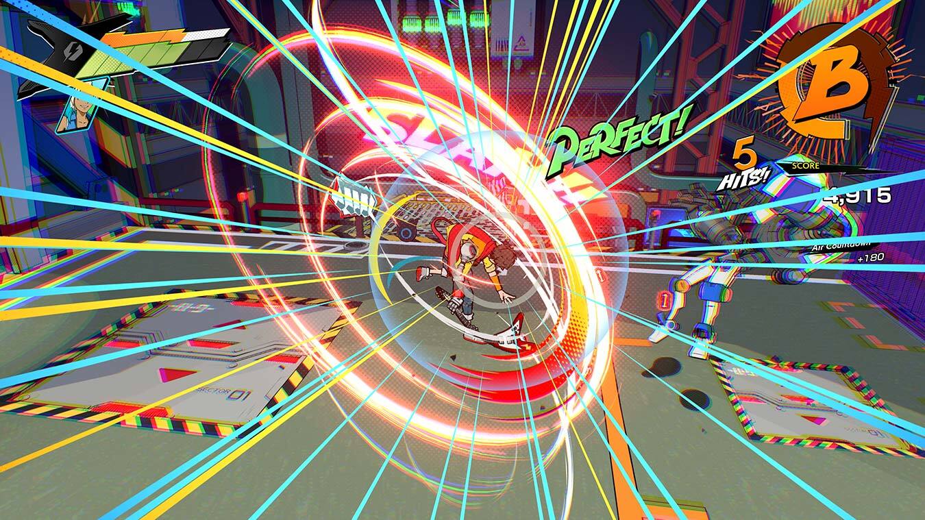 B Perfect Hits! 5 Score 5915 9 ST 1 1 AMr Countdown +180 Bector 0