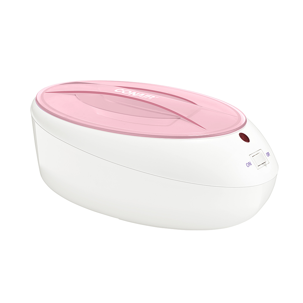Angle View: True Glow by Conair Thermal Paraffin Spa Moisturizing Wax Treatment, Includes 1lb. Paraffin Wax, Pink