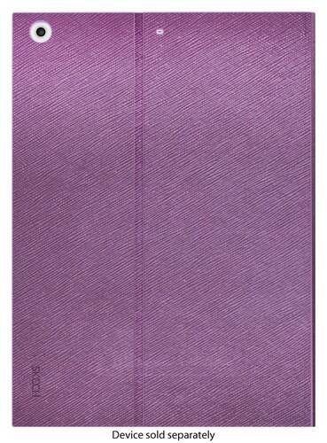 Front Standard. Skech - SkechBook Folio Case for Apple® iPad® Air - Purple.