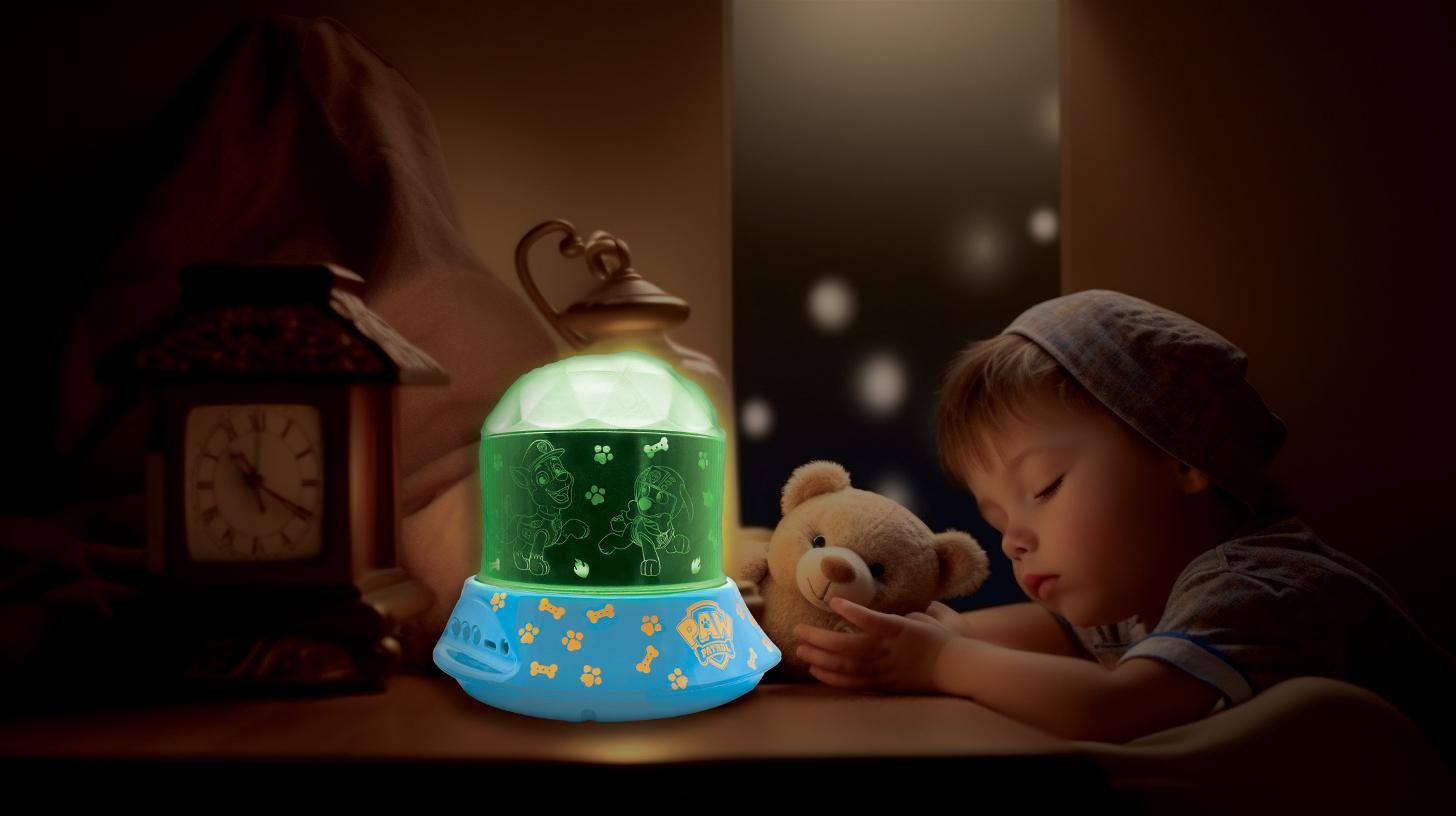 Alt View 4. Lexibook - Paw Patrol Night Light Projector with Speaker.