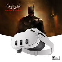 Meta Quest 3 128GB — The Most Powerful Quest — Ultimate Mixed Reality Experiences — Get Batman: Arkham Shadow Included - White - Front_Zoom