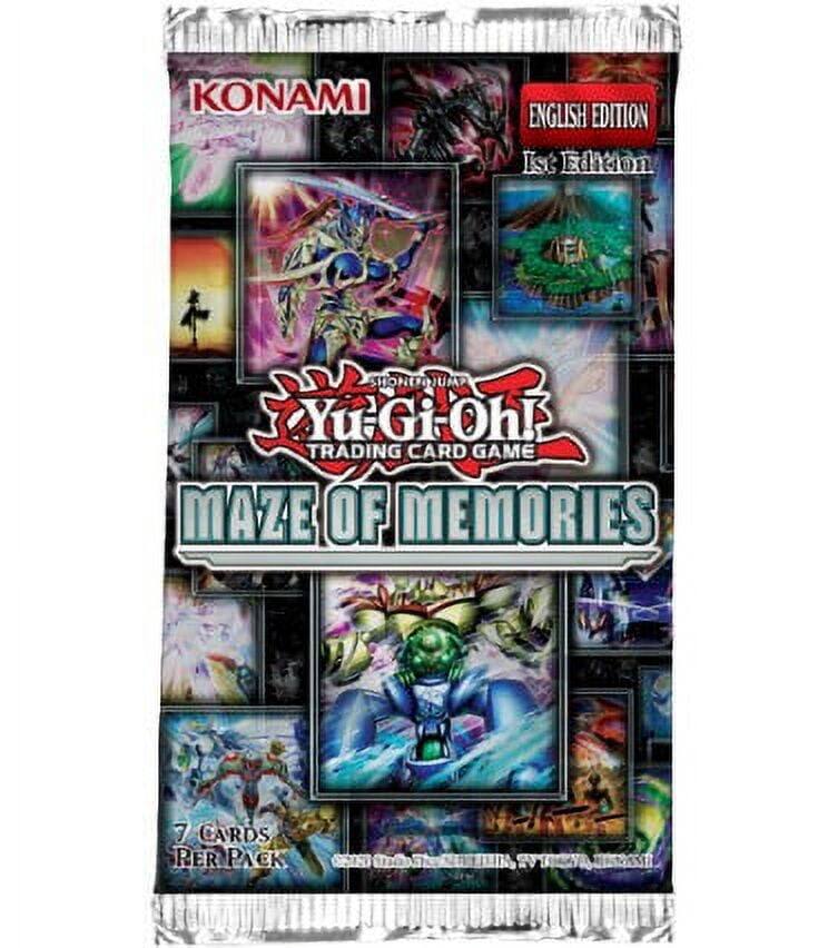 KONAMI ENGLISH EDITION 1st Edition Yu-Gi-Oh! TRADING CARD GAME MAZE OF MEMORIES 7 CARDS RER PACK G505 SV T JAH